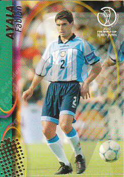 Fabian Ayala Argentina Panini World Cup 2002 #21